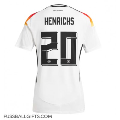 Deutschland Benjamin Henrichs #20 Fußballbekleidung Heimtrikot EM 2024 Kurzarm Deutschland Benjamin Henrichs #20 Fußballbekleidung Heimtrikot EM 2024 Kurzarm